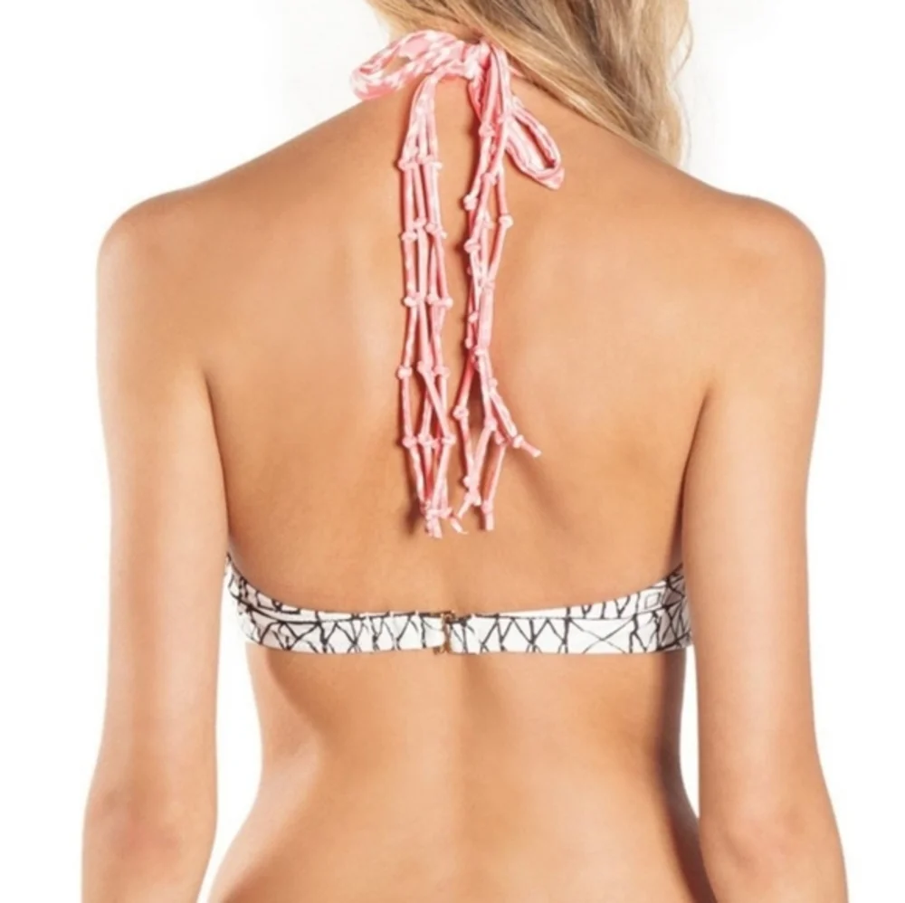 Amuse Society Paige Sahara High Neck Bikini Top - Women's Size XS‎